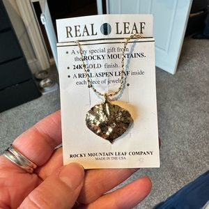 Rocky Mountain Leaf Company 24k gold leaf NEVER WORN
